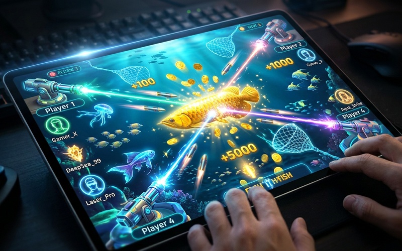 What Changes When Strangers Share an Online Fishing-Game Room